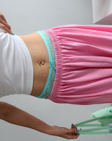 lace see-through sagging layered panties