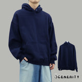 Chrono Button Hoodie (Navy)