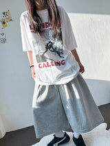 Michael Tattoo Lettering Boxy Fit Tee 3color