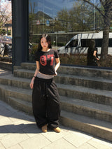 Dio Check Sagging Sweatpants (2c)
