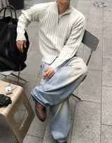 No.1389 C vtg KNIT ZIP-UP (3color)