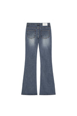 California bootcut jeans, Mid Blue