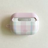 cozy pink matte hard airpods case