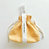 【MADE】Canvas Pouch Bag - Mustard