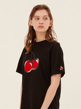 ビッグチェリーTシャツ [BLACK]