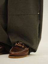 Double Knee Peach Rivet Pants