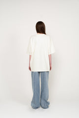 THEOHYOU OVER FIT T-SHIRT (BUTTER)