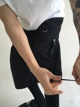 ストラップ ピンタック バミューダパンツ(3colors)