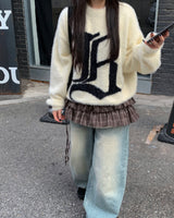 Secret washing denim pants