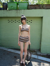 vintage stripe bikini