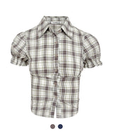 Rusty Check Puff Shirt