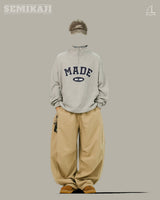 SO MADE ハーフジップアップスウェットシャツ