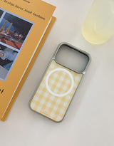[MADE]ピクニックレモン エポキシ シルバー MagSafe対応 iPhoneケース