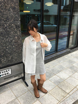 Tempting see-through overfit shirt (2color)