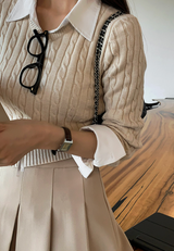 Wanted Pleated Mini Skirt