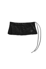 レザースカートベルト [Black]