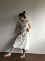 Whipped Cream Balloon Skirt (3color)