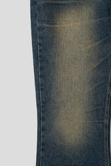 Denny flare maxi denim pants