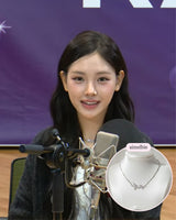 [Baby DONT Cry Yihyun Necklace] Dreamy Crystal Semi Choker Necklace