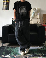 HD Round Pigment Cargo Pants (2C)