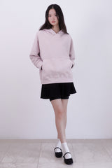 Winter rabbit hoodie (PINK)