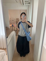 ストライプ ショルダーバッグ
