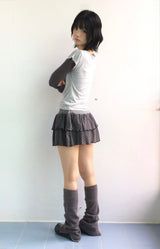 Mini-dot banding skirt