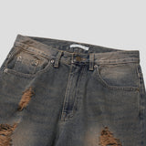 ASCLOシグナルデストロイデニムパンツ (2color)