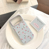 Strawberry & Star INS Style Soft iPhone Case (iPhone 13–17 Series)