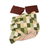 Patchwork Reversible Cotton Summer Blanket - L Size