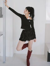 Beloa shine cancan skirt