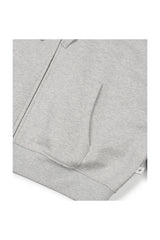 (BASE) NY CROSS HOOD ZIP UP (GRAY)