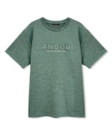 UNISEX スタッズケミカルT グリーン