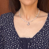 [MADE]Ivory stone Necklace (S)