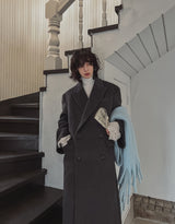 Leak damage wool double coat