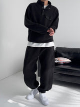 OR Snap Fleece Jogger Set-up(4C)