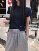 [ORIGINAL] Face Round Short-Sleeve T-Shirt