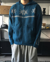 HX モヘアトラックニットジップアップ (3C)