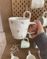 mellow pink berry mug