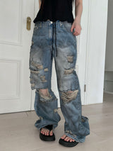 brenn dustie denim pt (2 color)