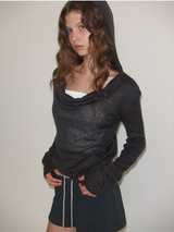 [MADE] MORHAM MOHAIR HOOD KNIT