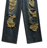 [LAN ARCHIVE] Destroyed Wide Denim Pant