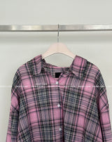 [UNISEX] Checkered Vintage Cutting Shirt