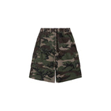カモ ウォッシング コットン カーゴ ハーフパンツ / Camo Washing Cotton Cargo Half Pants