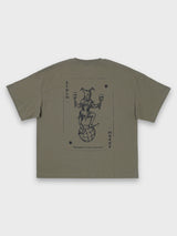 ジョーカーTシャツ - カーキ