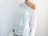 ライト テクスチャー シャーリング Tシャツ