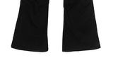 Chuser Cargo Strap Pintuck Bootcut Pants