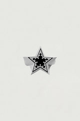 [925SILVER] ICING COOKIE STAR STUD RING