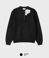 All Day Classic Wool Henry Neck Knit