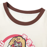 Future Friend Slim Fit T-Shirt Vanilla Choco